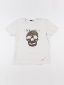 IKKS - tee-shirt blanc - 10 ans