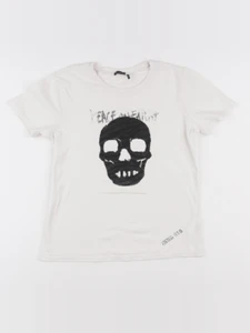 IKKS - tee-shirt blanc - 10 ans