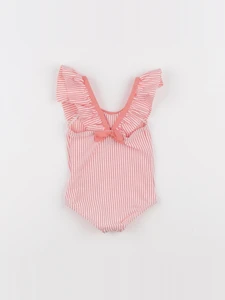 Vertbaudet - maillot de bain rose - 3 mois