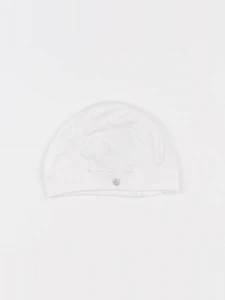 Petit Bateau - bonnet de naissance blanc - 3 mois