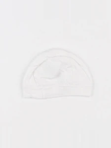 Petit Bateau - bonnet de naissance blanc - 3 mois