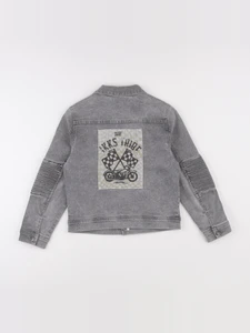 IKKS - veste gris - 8 ans