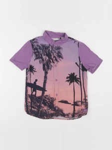 IKKS - chemise violet - 8 ans