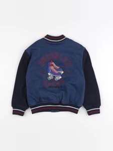 IKKS - veste réversible bleu - 6 ans