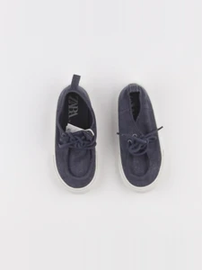 Zara - tennis à scratch/ lacets bleu - pointure 26
