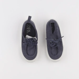 Zara - tennis à scratch/ lacets bleu - pointure 26