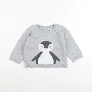 Vertbaudet - pull gris - 18 mois