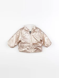 IKKS - veste réversible beige, or - 6 mois
