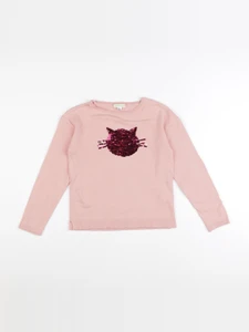 Vertbaudet - pull rose - 8 ans
