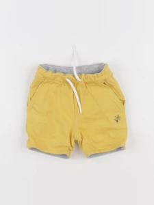 IKKS - short réversible gris, jaune - 18 mois
