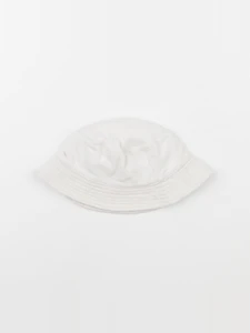 Monoprix - chapeau beige - 3/6 ans