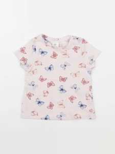 H&M - tee-shirt rose - 3/6 mois