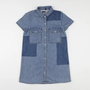 IKKS - robe imprimé au dos bleu - 10 ans