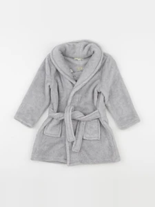 Vertbaudet - peignoir gris - 3 ans