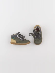 Kickers - bottillons vert - pointure 21