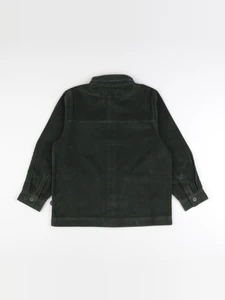 Thinking Mu  - Veste KIWI velours côtelé vert - 12 ans