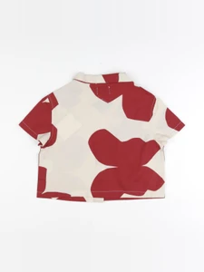 Thinking Mu  - Blouse GAIA papillon rouge - 4 ans