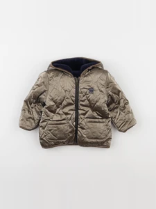 IKKS - doudoune réversible bronze, bleu - 12 mois
