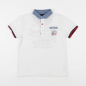 IKKS - polo blanc - 6 ans