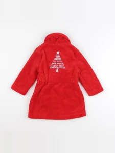 Vertbaudet - robe de chambre rouge - 2 ans