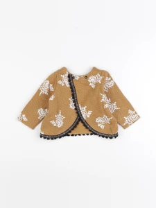 IKKS - sweat marron - 6 mois