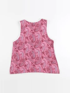 IKKS - débardeur imprimé au dos blanc, rose - 8 ans