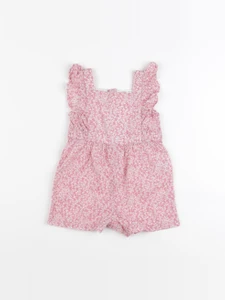 Monoprix - combinaison rose - 6 mois