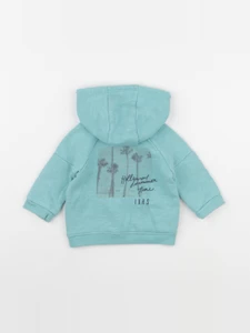 IKKS - sweat imprimé au dos vert - 6 mois