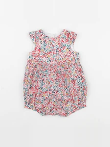Jacadi - combinaison liberty multicolore - 12 mois