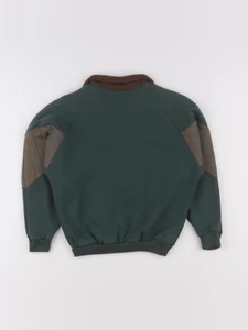 Vintage - sweat vert - 6 ans