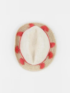 IKKS - chapeau beige - 8/10 ans