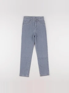 Vintage - pantalon bleu, blanc - 8 ans