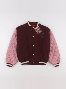 Vintage - veste imprimé au dos rose - 8 ans