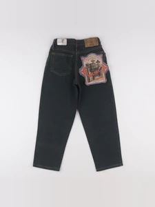 Vintage - jean vert - 8 ans
