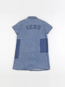 IKKS - robe imprimé au dos bleu - 6 ans
