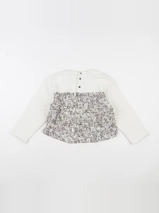 IKKS - sweat blanc - 5 ans