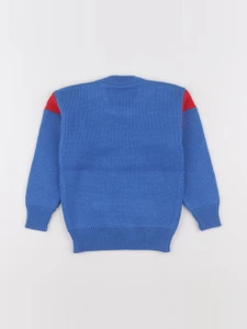 Vintage - pull bleu - 2 ans