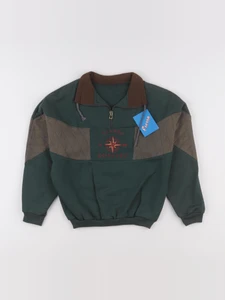 Vintage - sweat vert - 8 ans