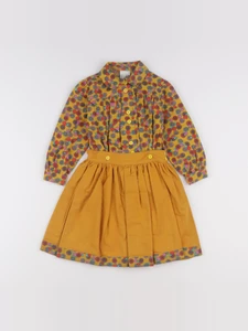 Vintage - ensemble jaune - 2 ans