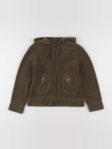Vintage - polaire vert - 10 ans