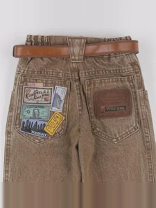 Vintage - jean marron - 4 ans