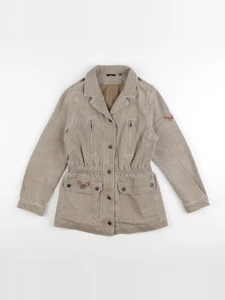 IKKS - veste imprimé au dos marron - 10 ans