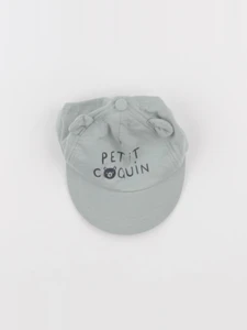 Vertbaudet - chapeau bleu - 3/6 mois