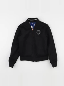 IKKS - veste réversible bleu, noir - 8 ans