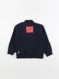 IKKS - sweat imprimé au dos bleu - 3 ans