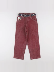 Vintage - jean rouge - 6 ans