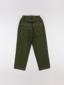 Vintage - jean vert - 7 ans