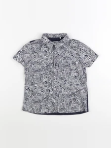 IKKS - chemise bleu, blanc - 3 ans