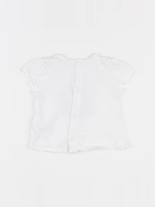 Chloé - tee-shirt blanc - 6 mois