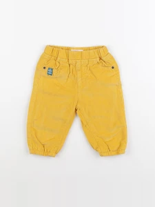 DPAM - pantalon jaune - 6 mois